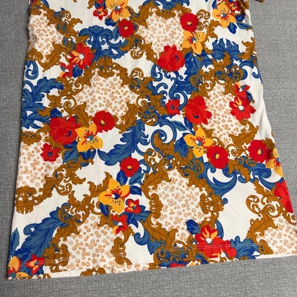 Adidas Originals Her Studio London Floral Baroque T-Shirt Dress - Picture 4 of 11